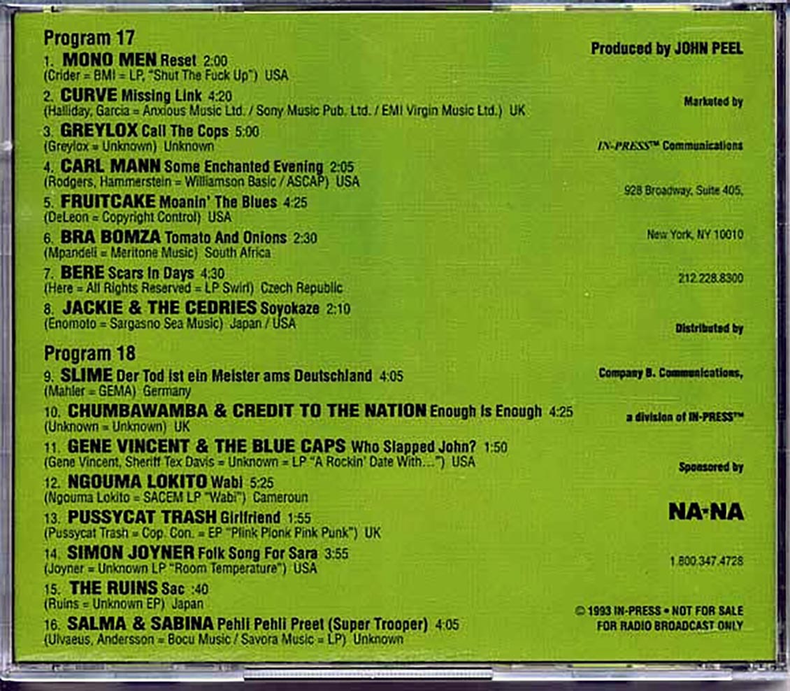 Various - Peel Out In The States Programs 17 & 18