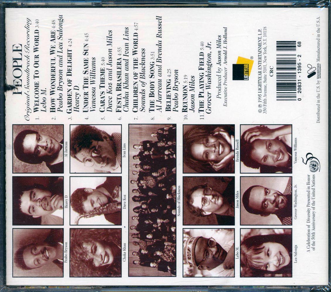 Chaka Khan, Al Jarreau, Heavy D, Etc. - People: A Musical Celebration Of Diversity (marked/ltd stock)