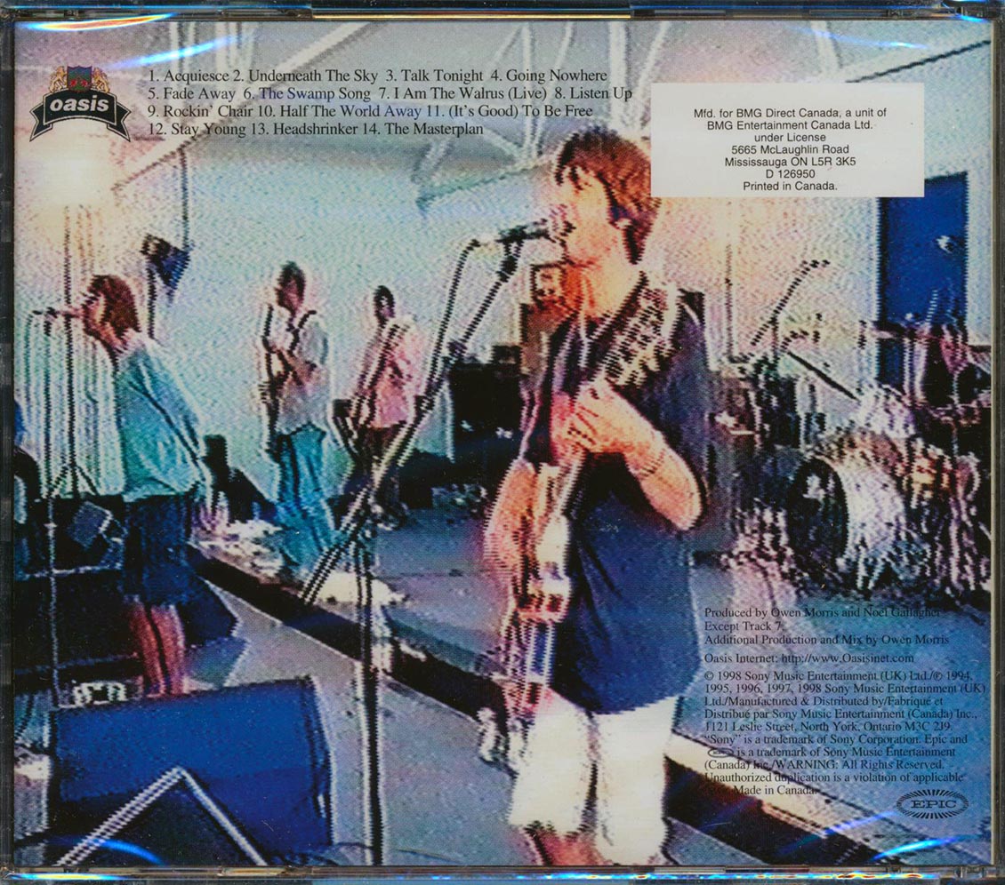 Oasis - The Masterplan