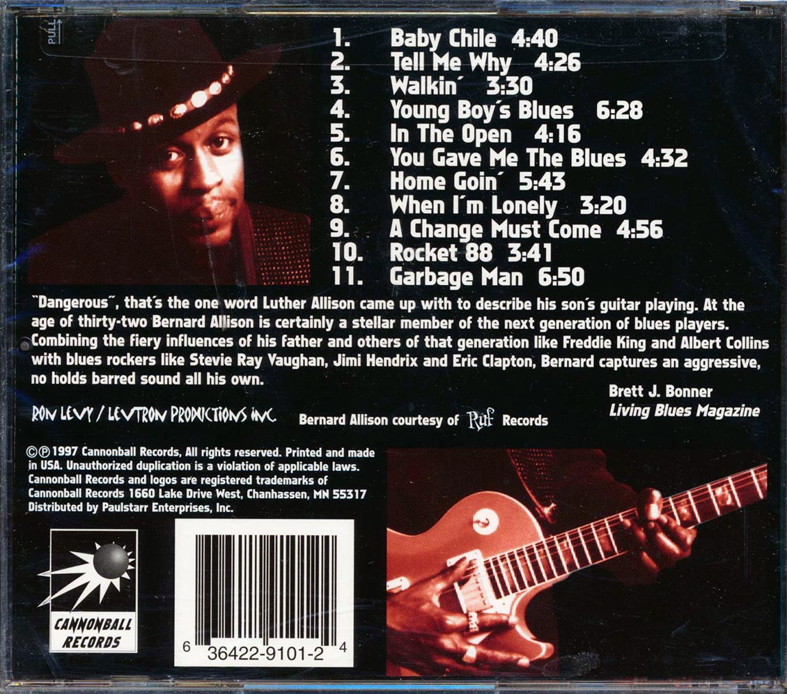 Bernard Allison - Keepin' The Blues Alive