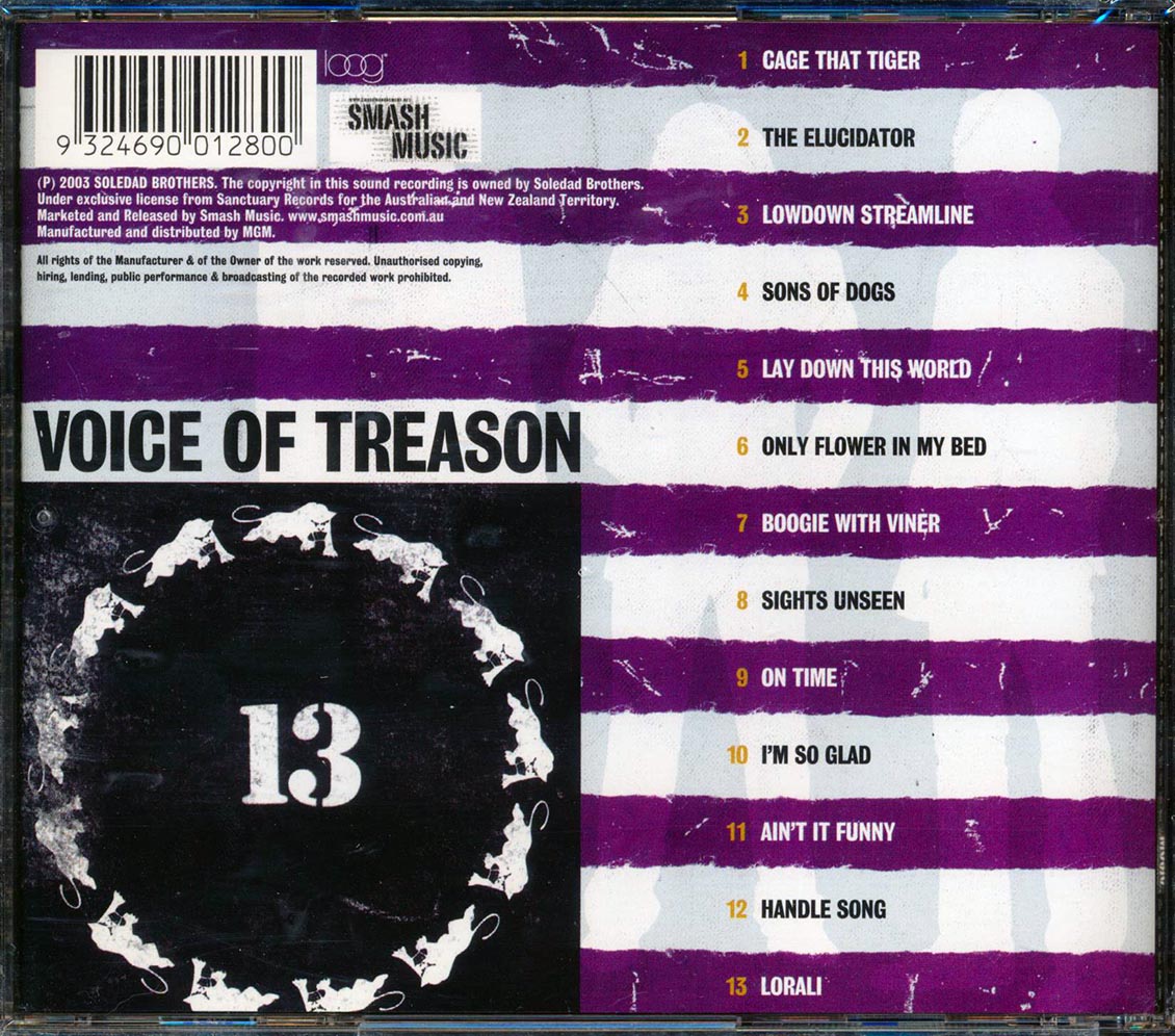 Soledad Brothers - Voice Of Treason