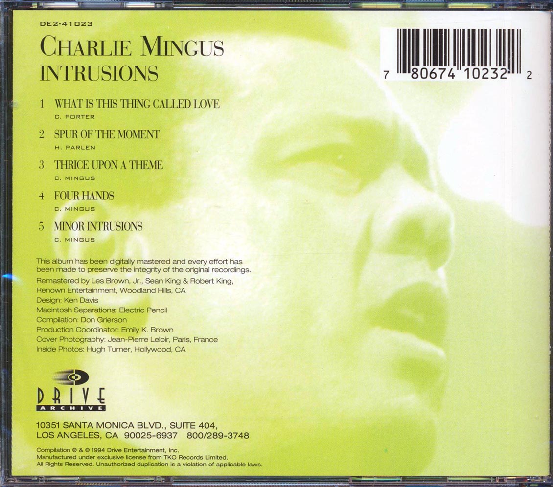 Charlie Mingus - Intrusions