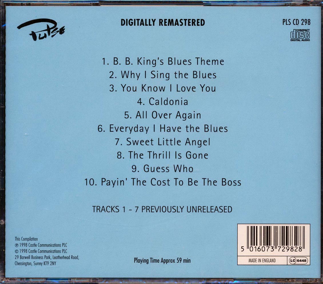 BB King - The Great BB King: Live In Cannes 1983