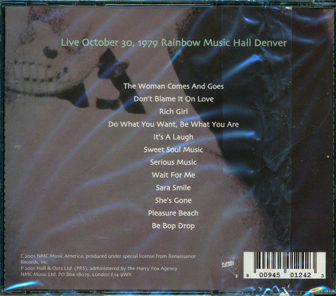 Hall & Oates - Ecstacy On The Edge