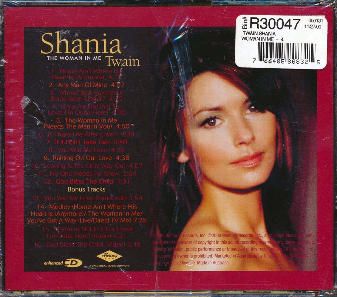 Shania Twain - The Woman In Me
