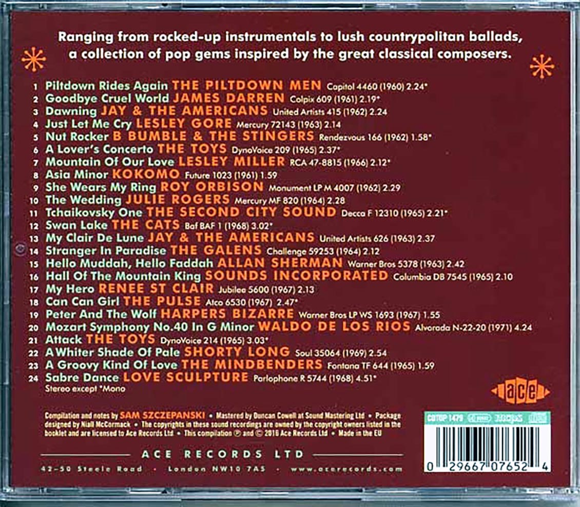 Various - Classical Gassers: Pop Gems Inspired By The Great Composers (incl. large booklet)