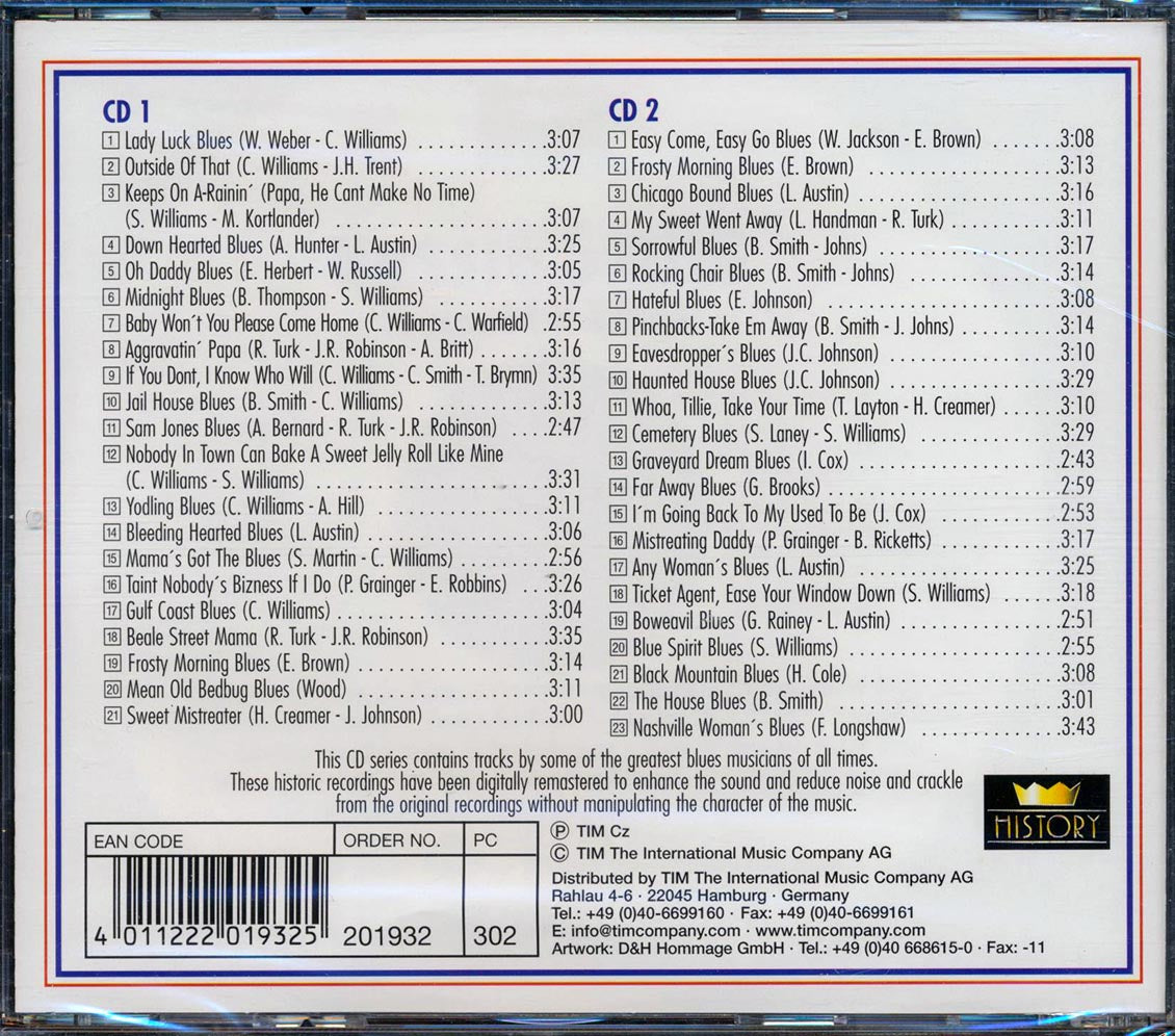 Bessie Smith - Lady Luck Blues: Nothing But The Blues (2xCD)