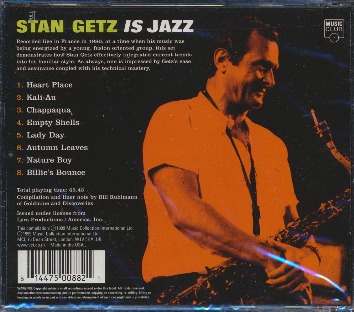 Stan Getz - Stan Getz Is Jazz