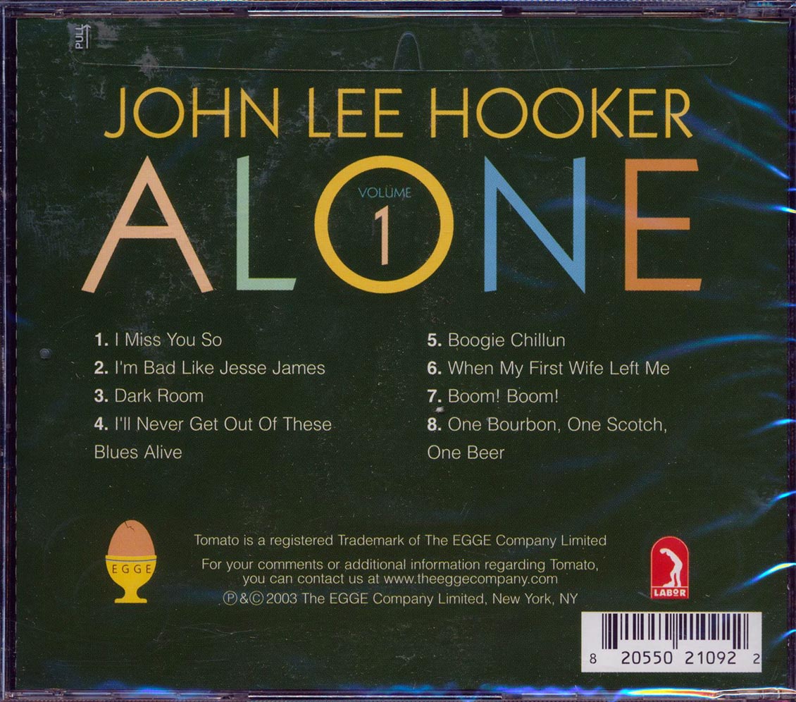 John Lee Hooker - Alone Volume 1