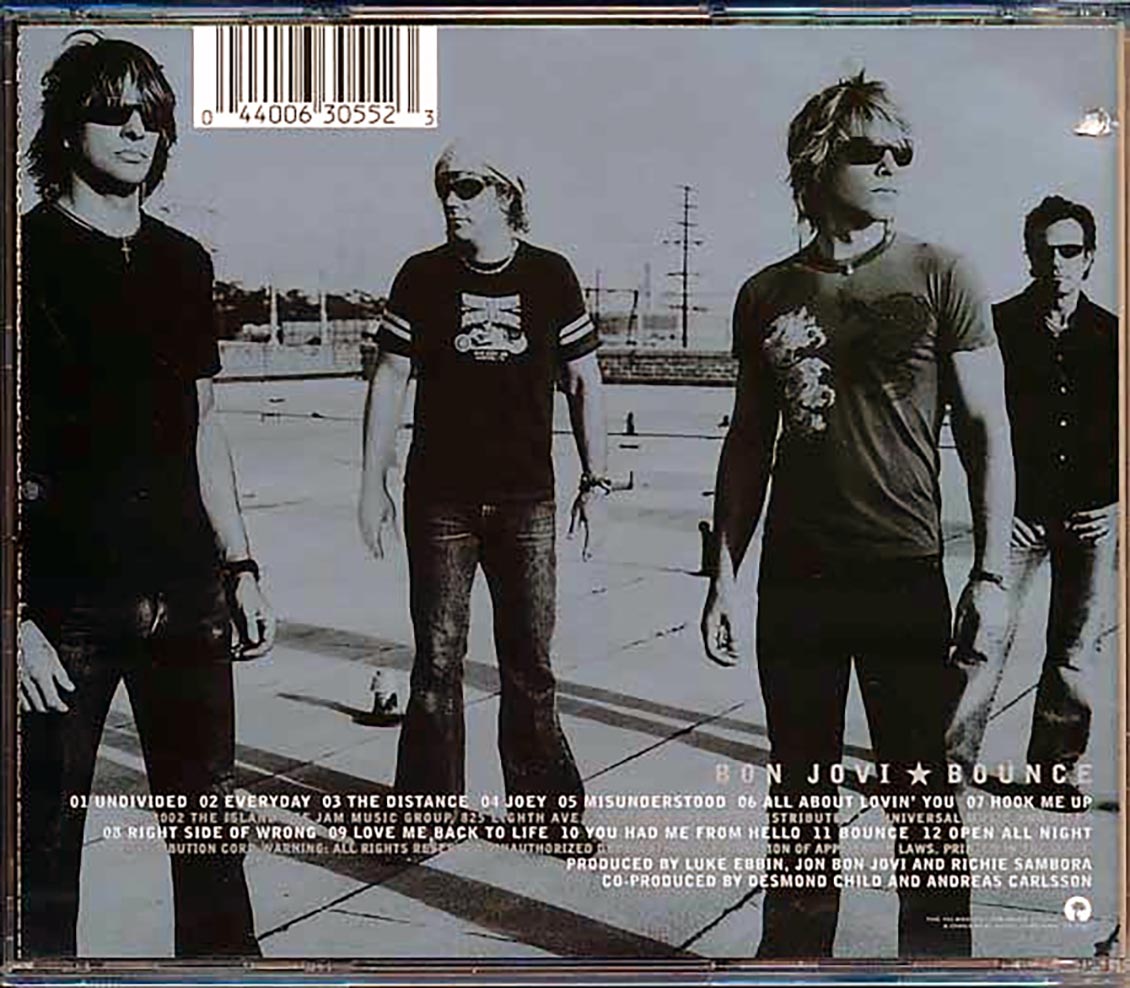 Bon Jovi - Bounce (marked/ltd stock)
