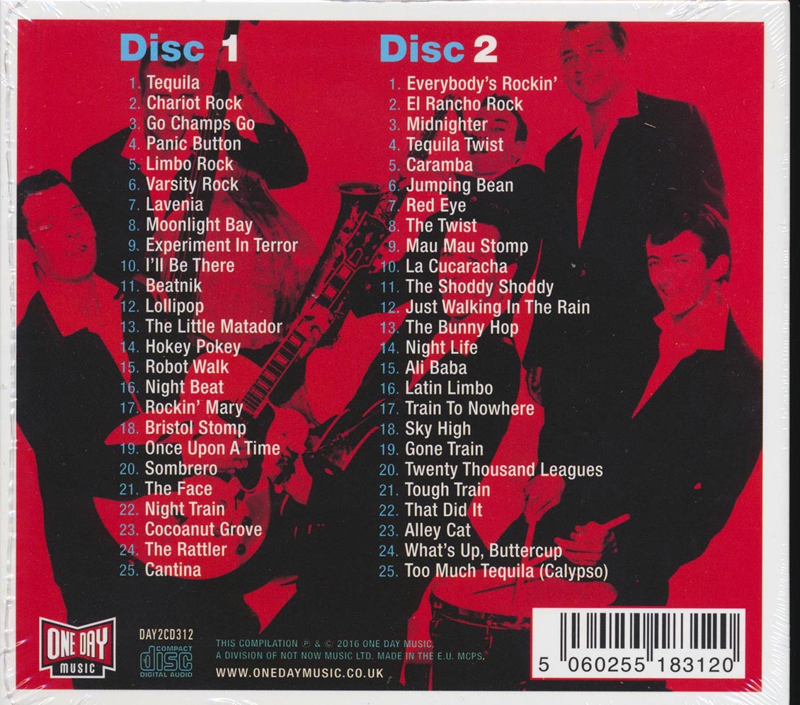 The Champs - The Very Best Of The Champs (50 tracks) (2xCD) (deluxe 3-fold digipak)