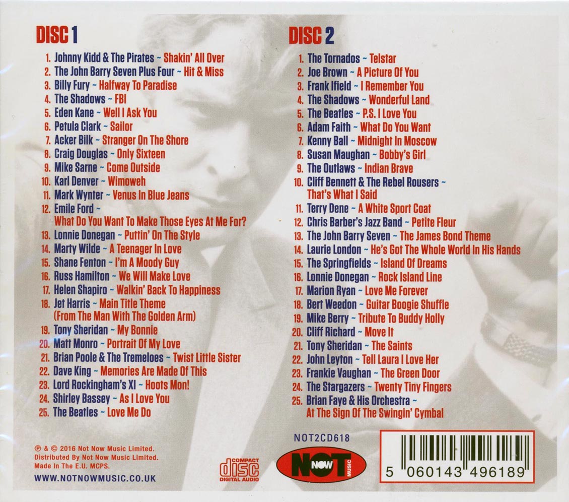 Various - A Fistful Of Brits! (50 tracks) (2xCD)
