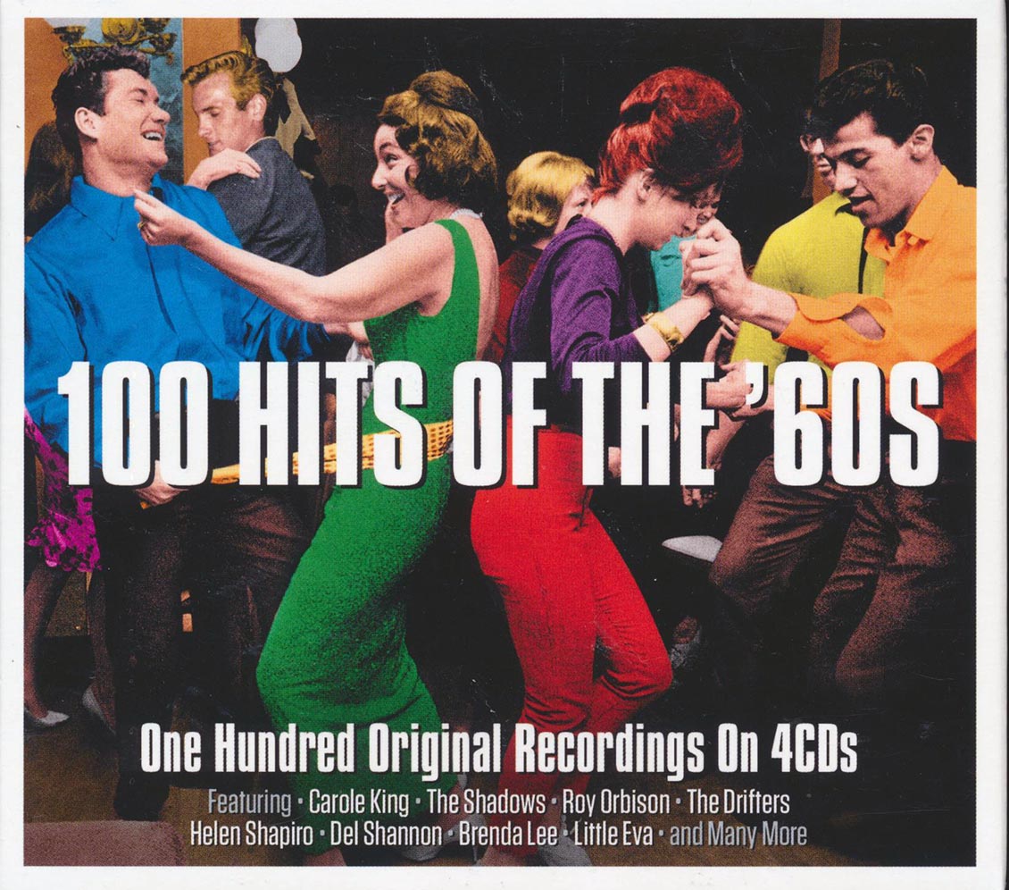 Various - 100 Hits Of The 60s (100 tracks) (4xCD) (deluxe 4-fold digipak)