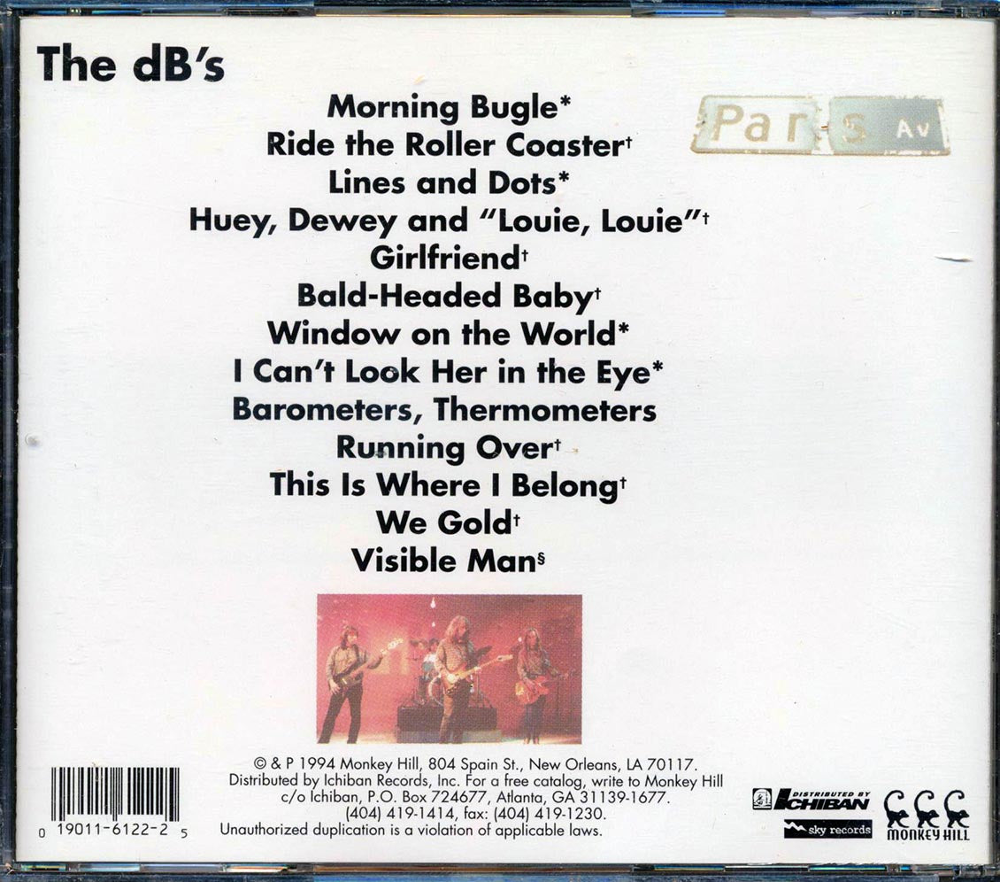 The DB's - Paris Avenue