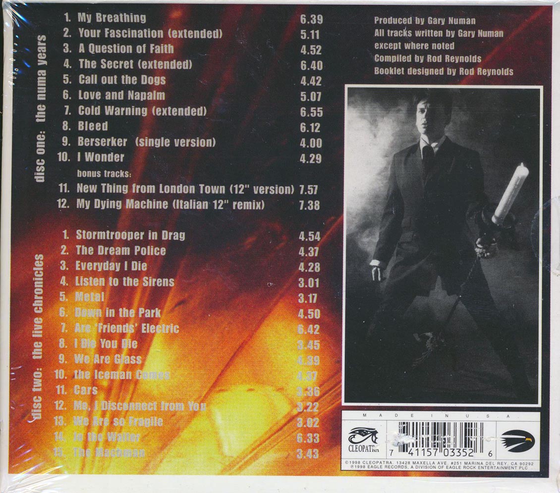Gary Numan - Remodulate: The Numan Chronicles 1984-1995 (2xCD) (marked/ltd stock)