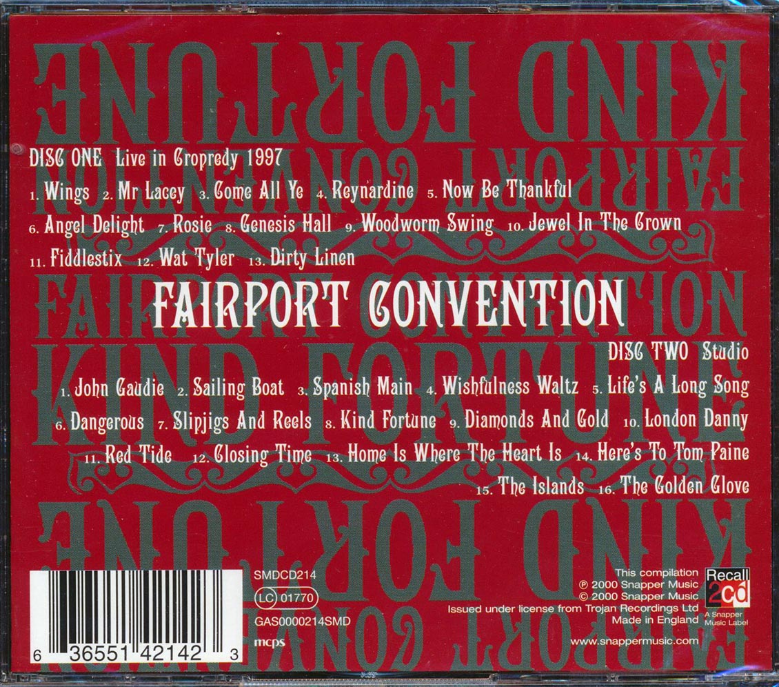 Fairport Convention - Kind Fortune (29 tracks) (2xCD)
