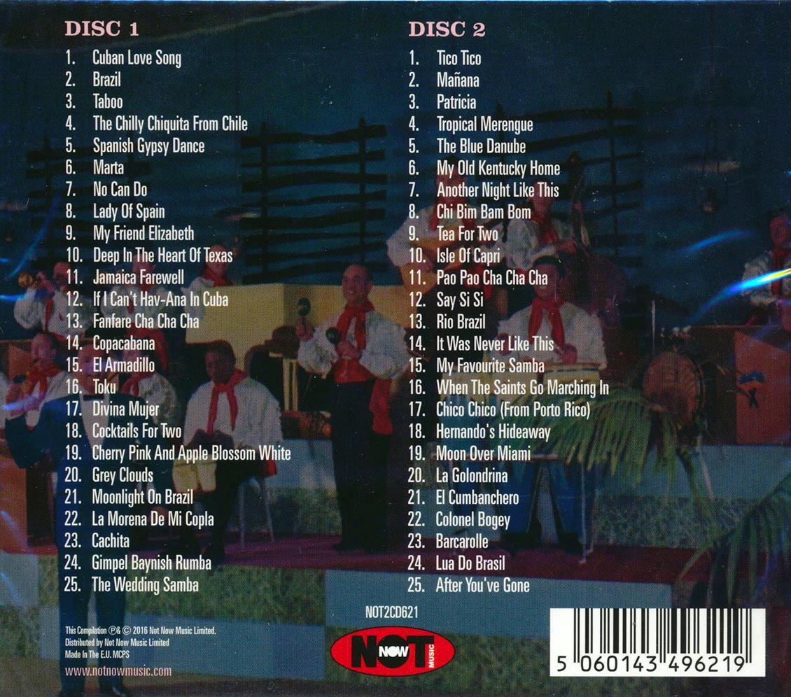 Edmundo Ros & His Orchestra - The Very Best Of Edmundo Ros & His Orchestra (50 tracks) (2xCD)