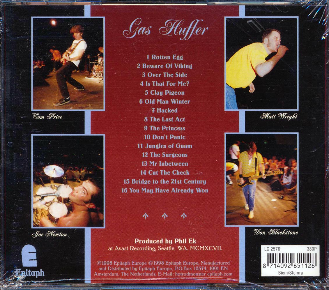 Gas Huffer - Just Beautiful Music