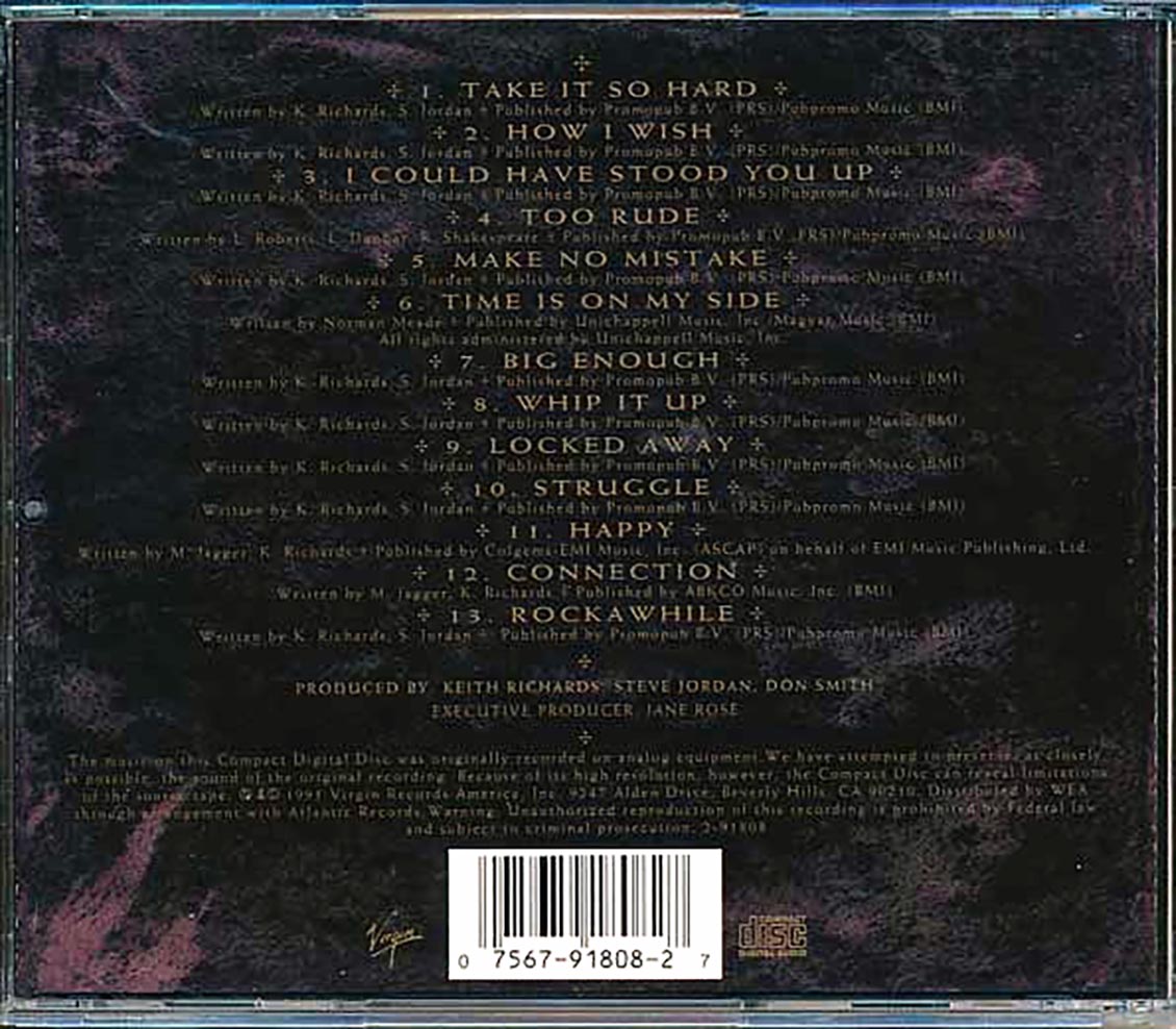 Keith Richards & The Xpensive Winos - Live At The Hollywood Palladium December 15, 1988