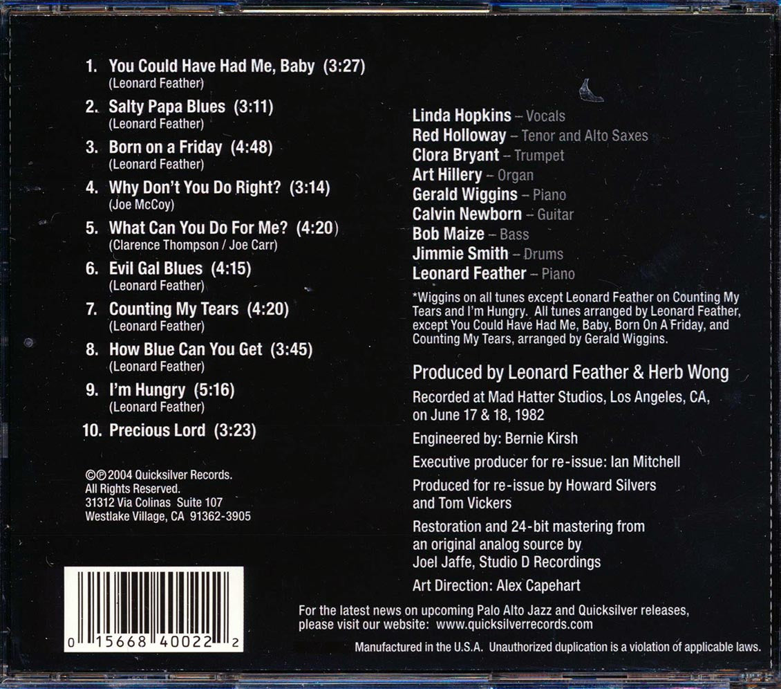 Linda Hopkins - How Blue Can You Get