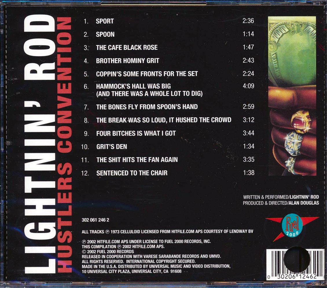 Lightnin' Rod - Hustlers Convention (marked/ltd stock)