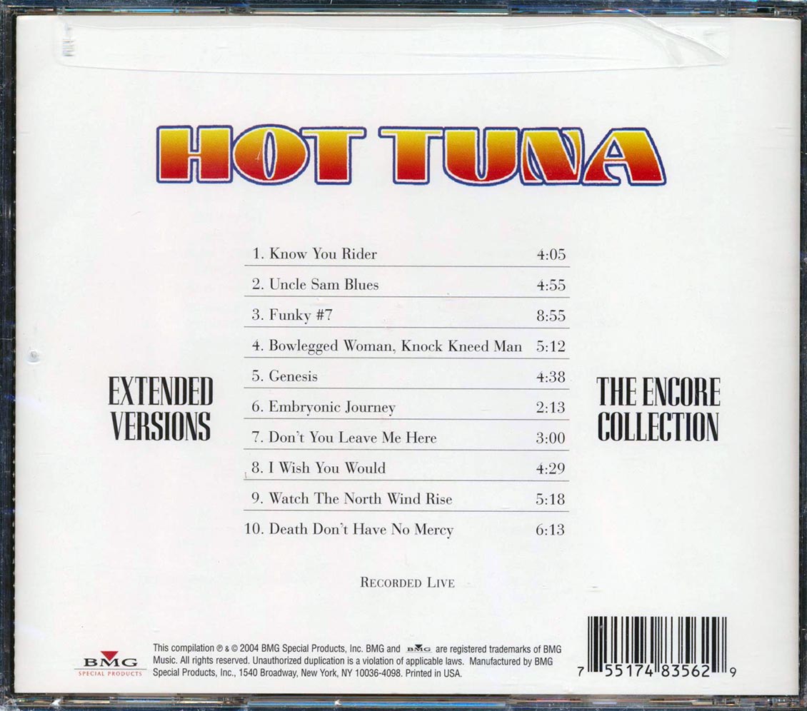 Hot Tuna - Extended Versions: The Encore Collection