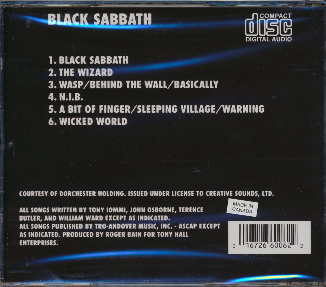 Black Sabbath - Black Sabbath