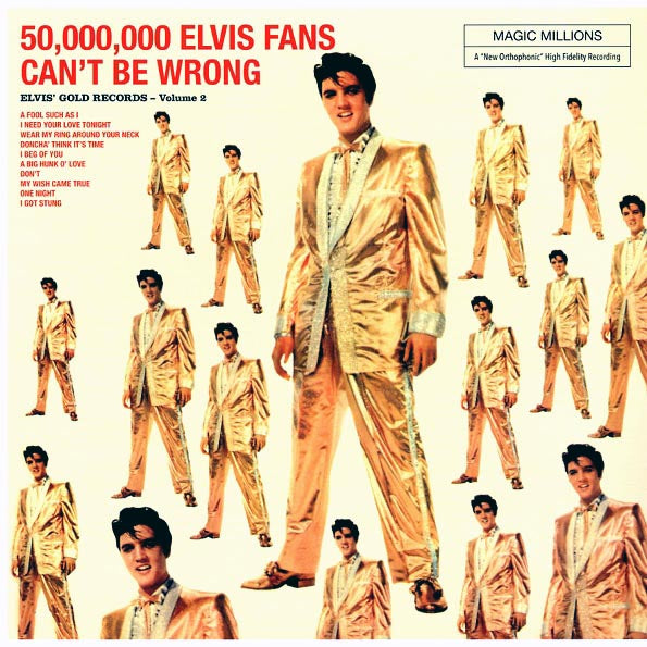 Elvis Presley - 50,000,000 Elvis Fans Can't Be Wrong: Elvis' Gold Records Volume 2 (+4 bonus tracks) (ltd. ed.) (180g) (remastered)