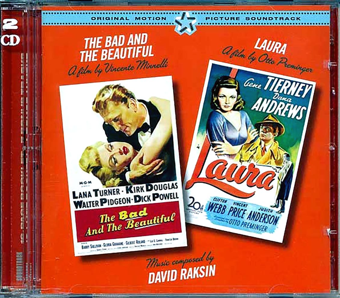 Various - The Bad And The Beautiful Original Motion Picture Soundtrack + Laura Original Motion Picture Soundtrack (ltd. ed.) (2xCD) (incl. large booklet) (remastered)
