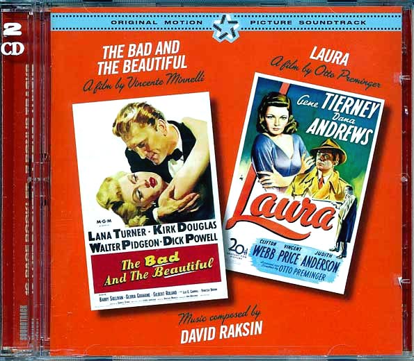 Various - The Bad And The Beautiful Original Motion Picture Soundtrack + Laura Original Motion Picture Soundtrack (ltd. ed.) (2xCD) (incl. large booklet) (remastered)