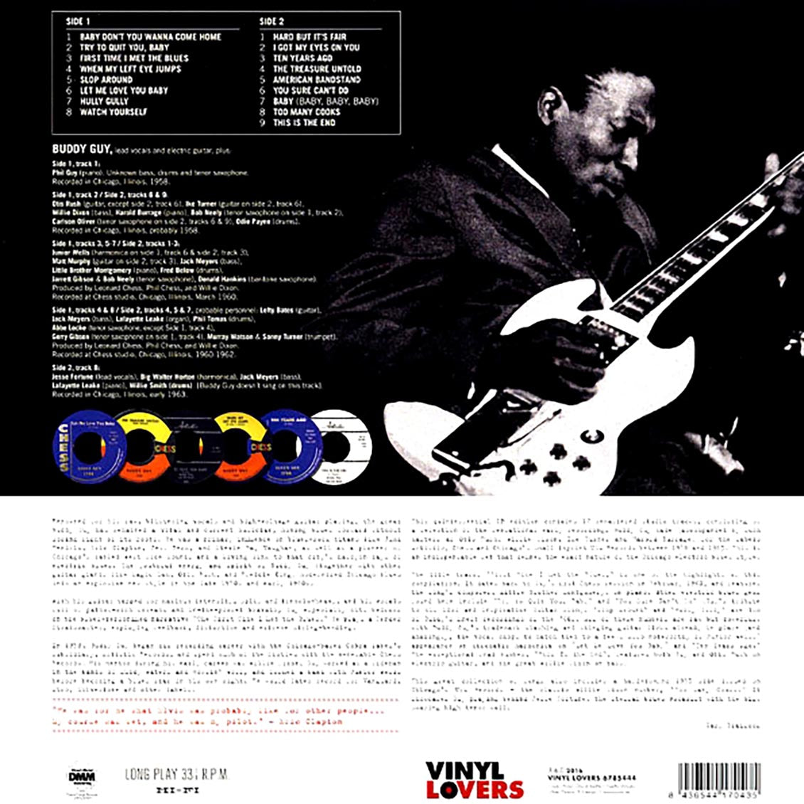 Buddy Guy - First Time I Met The Blues:1958-1963 Recordings (ltd. ed.) (180g)