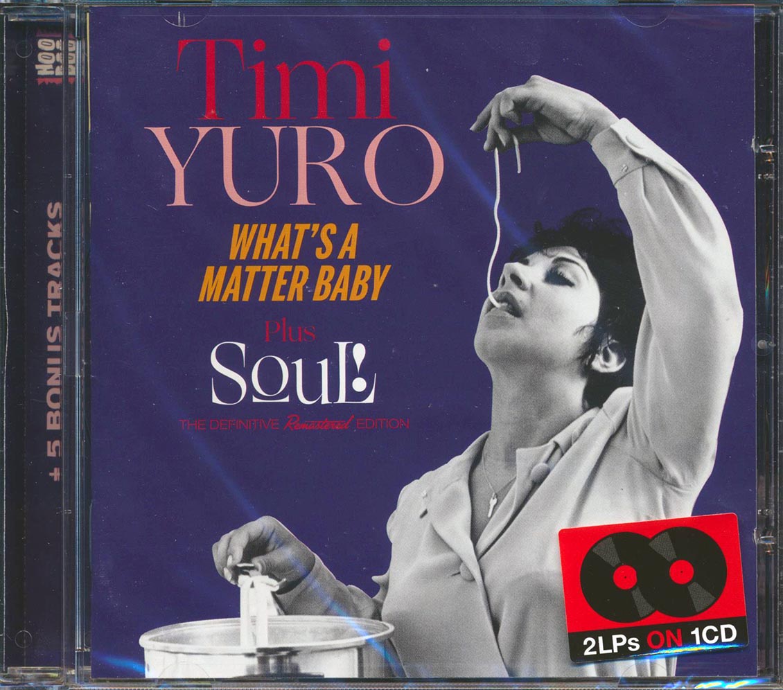 Timi Yuro - What's A Matter Baby + Soul! (incl. large booklet) (remastered)