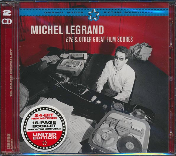 Michel Legrand - Eve & Other Great Film Scores: Original Motion Picture Soundtracks (ltd. ed.) (2xCD) (incl. large booklet) (remastered)