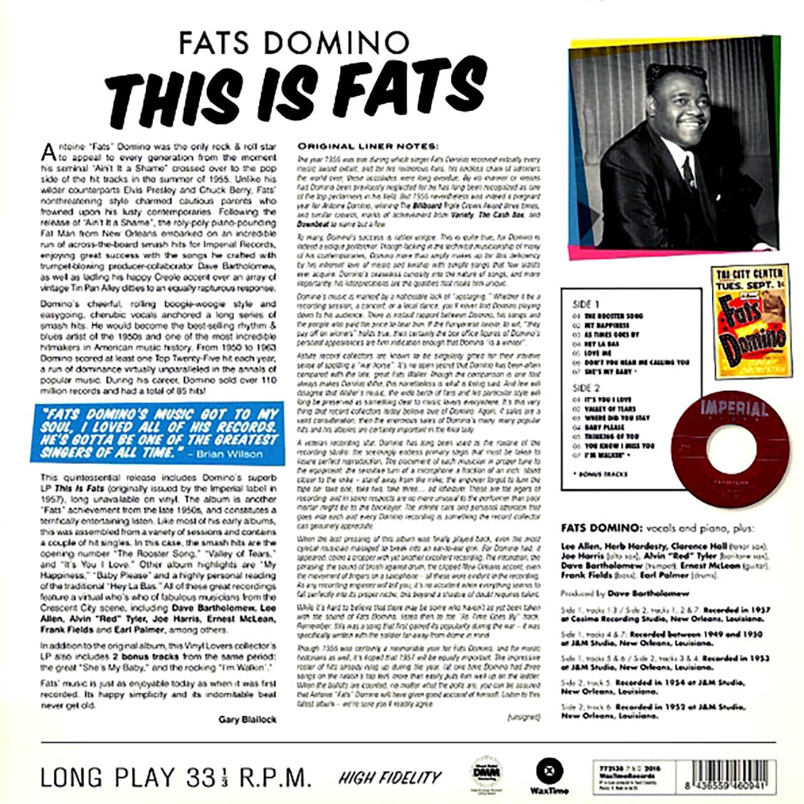 Fats Domino - This Is Fats (ltd. ed.) (180g)