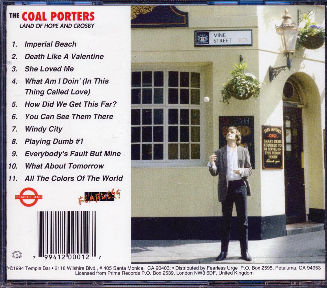 The Coal Porters - Land Of Hope And Crosby