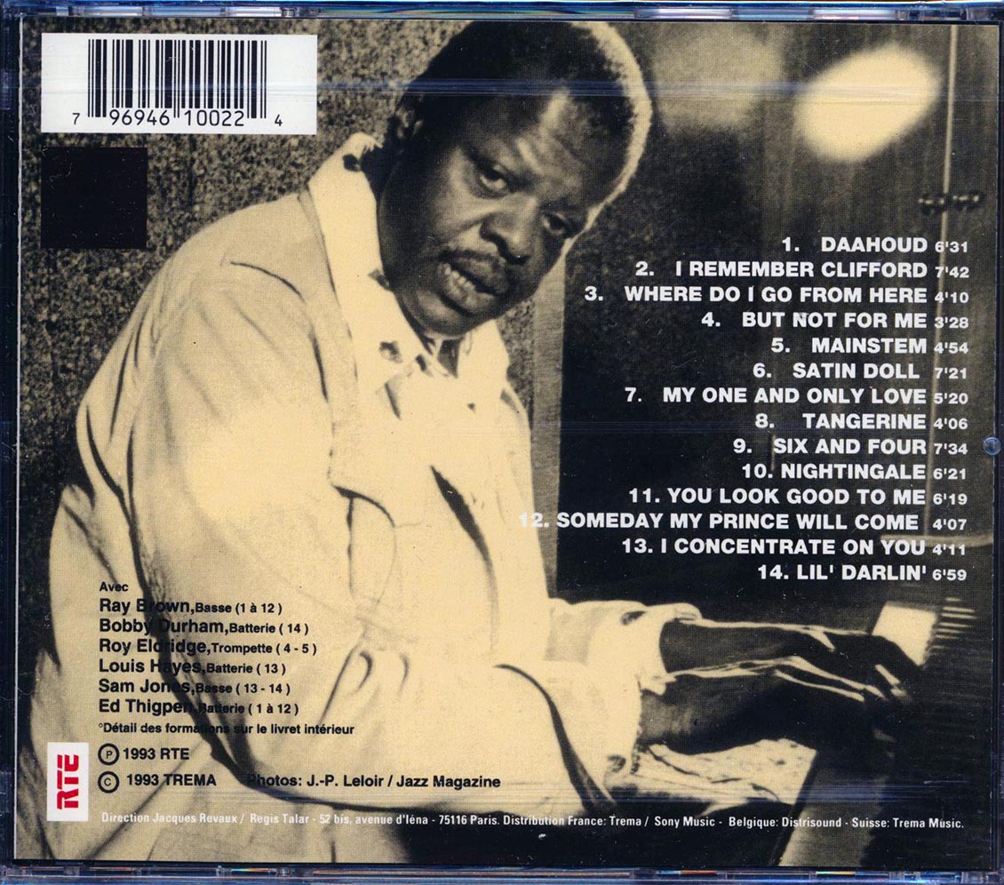 Oscar Peterson - En Concert Avec Europe 1 1961-1969