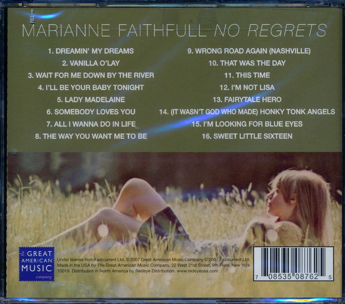 Marianne Faithfull - No Regrets