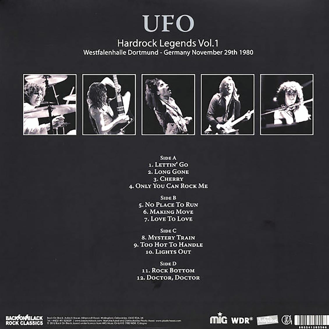 UFO - Hardrock Legends Volume 1 (ltd. ed.) (2xLP) (colored vinyl)