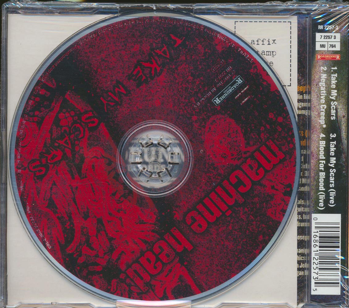 Machine Head - Take My Scars (4 Track EP)