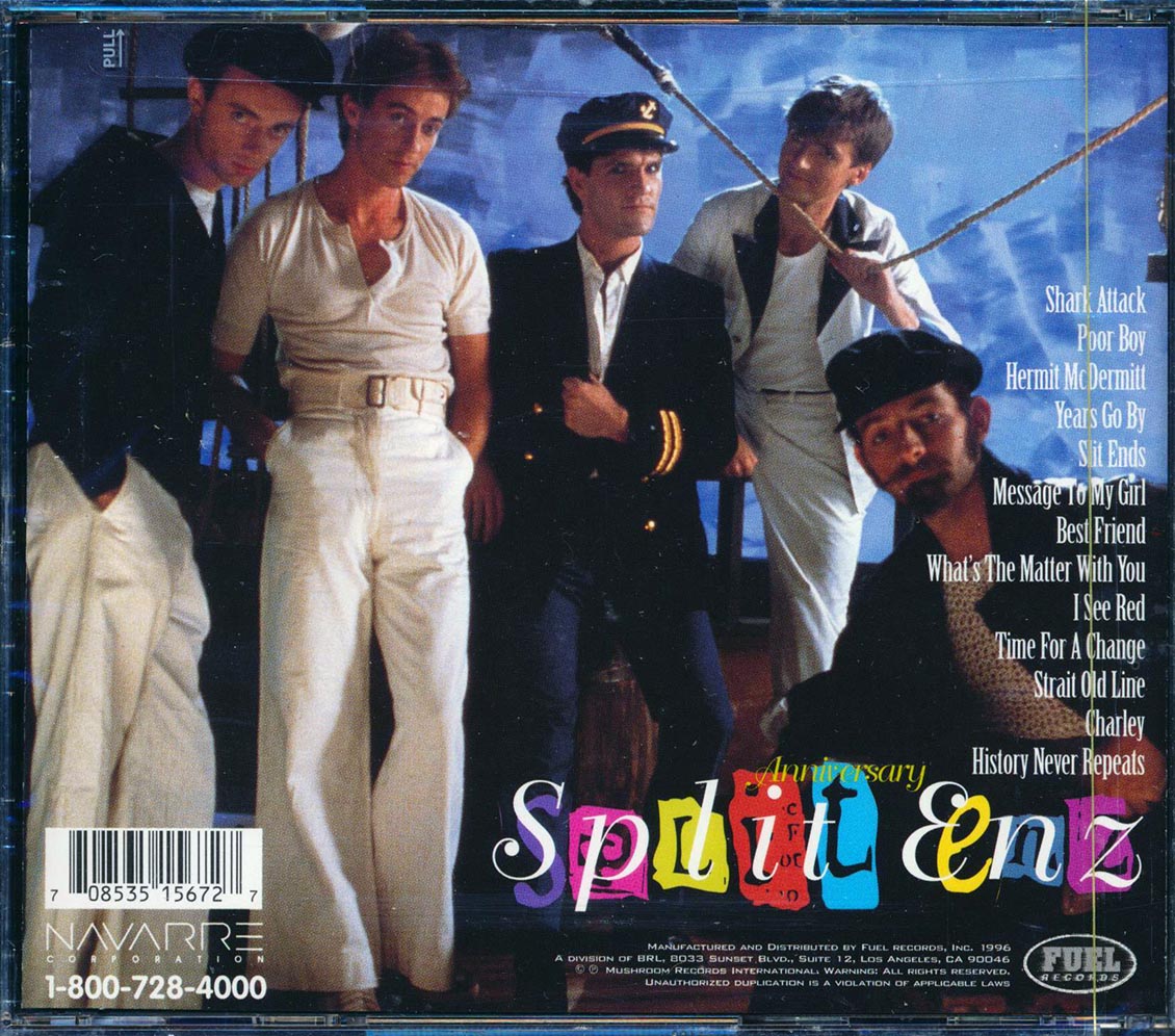 Split Enz - Anniversary (marked/ltd stock)