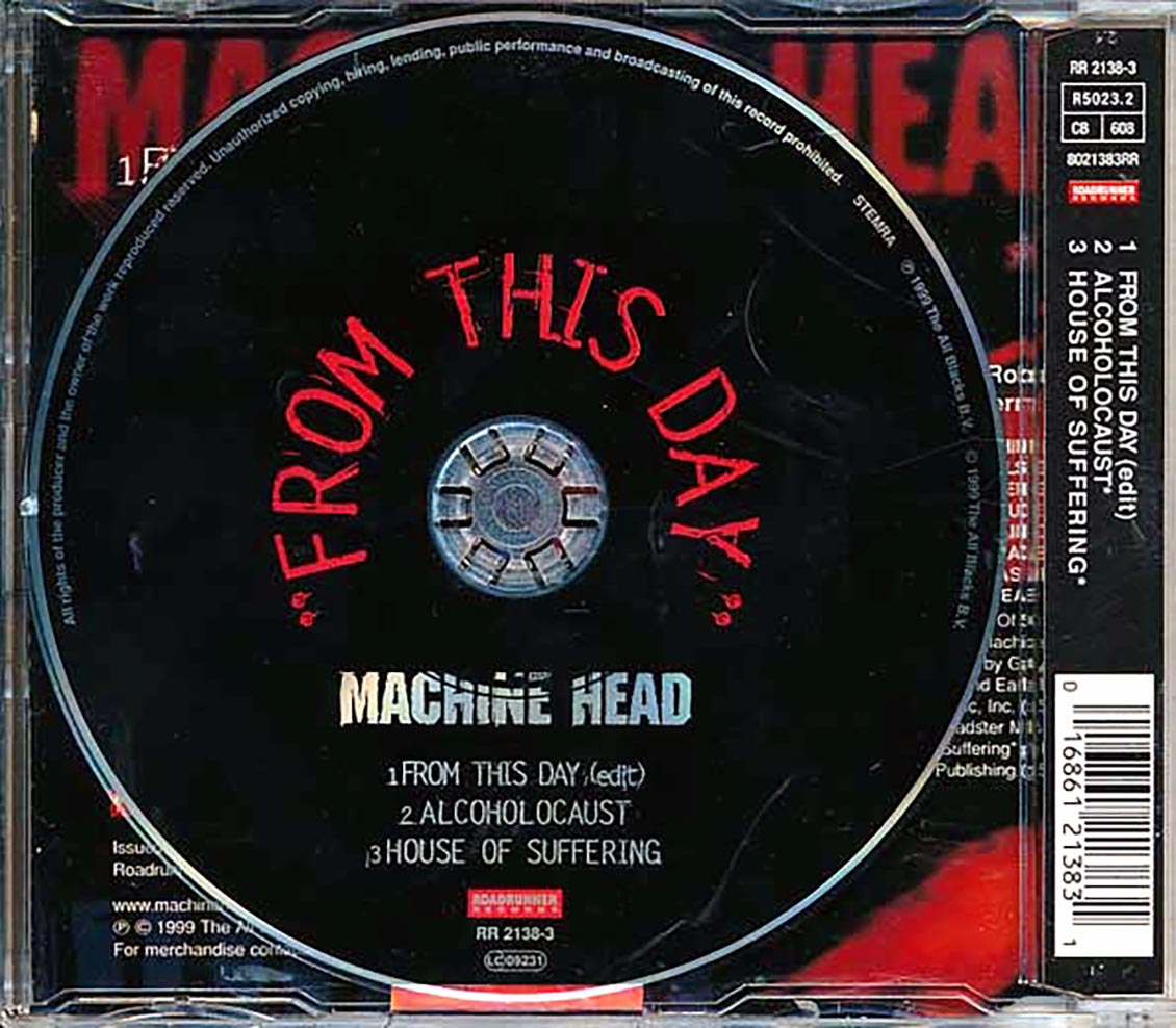 Machine Head - From This Day (3 Track EP)