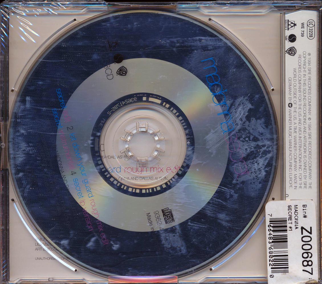 Madonna - Secret (4 Track EP)
