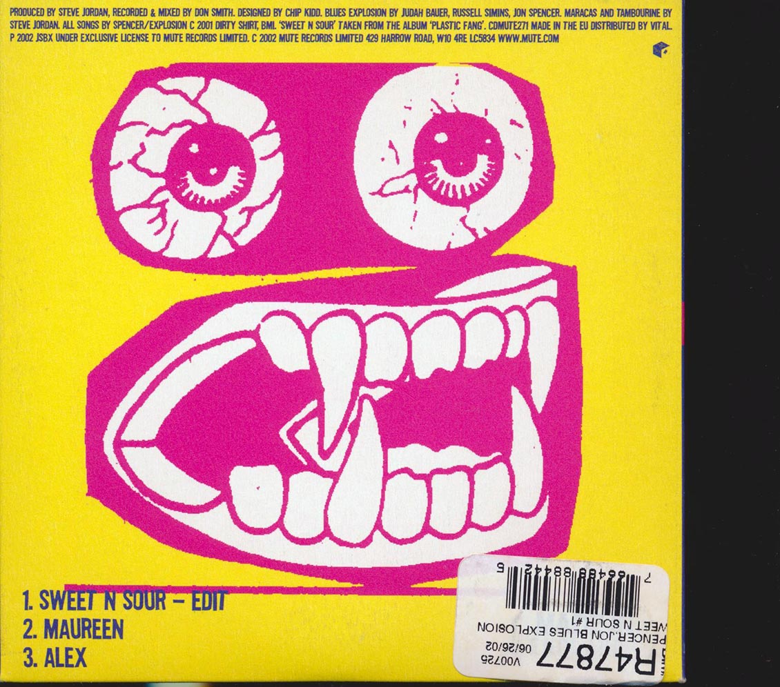 Jon Spencer Blues Explosion - Sweet N Sour (3 Track EP)