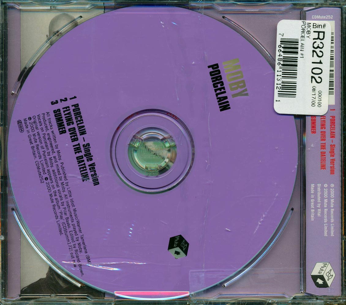 Moby - Porcelain (3 Track EP)