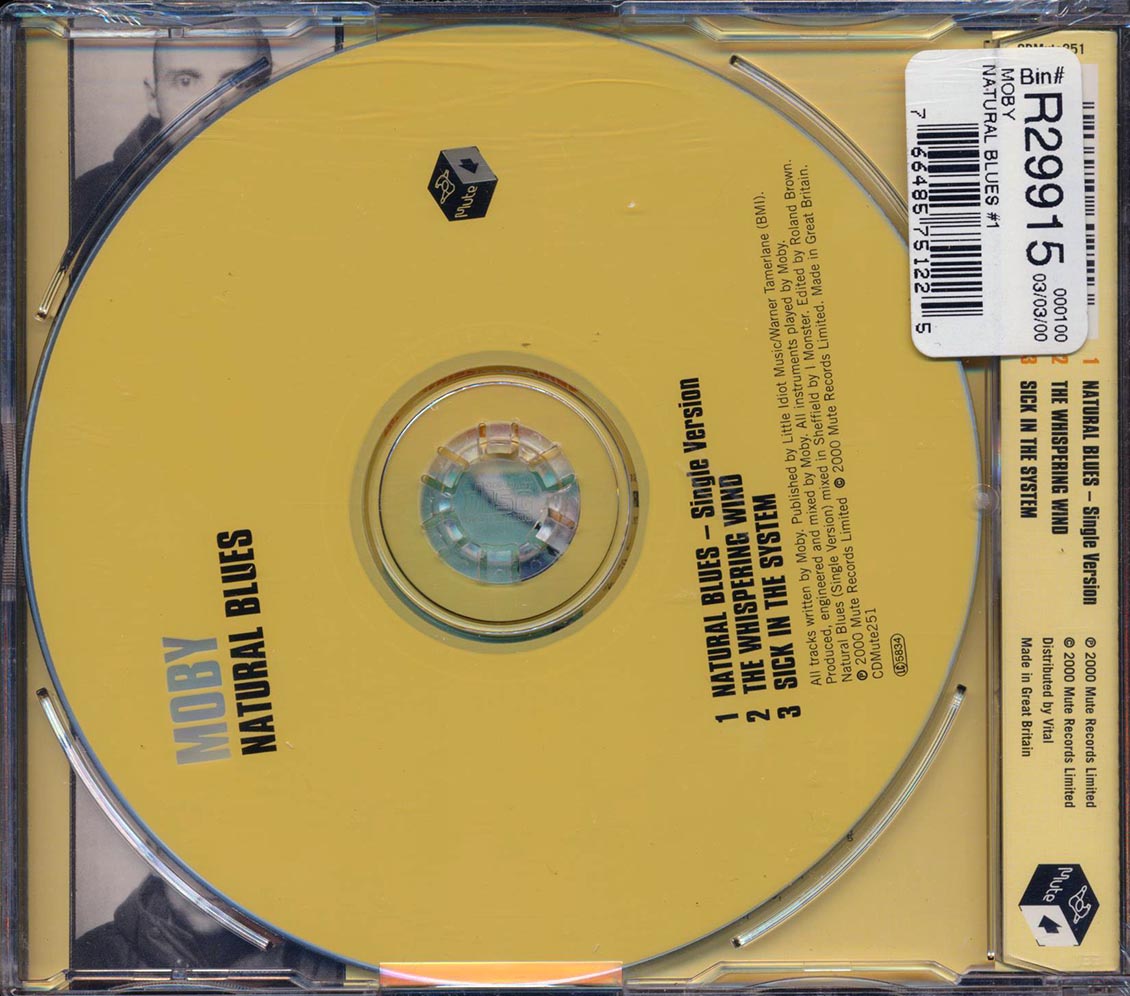 Moby - Natural Blues (3 Track EP)