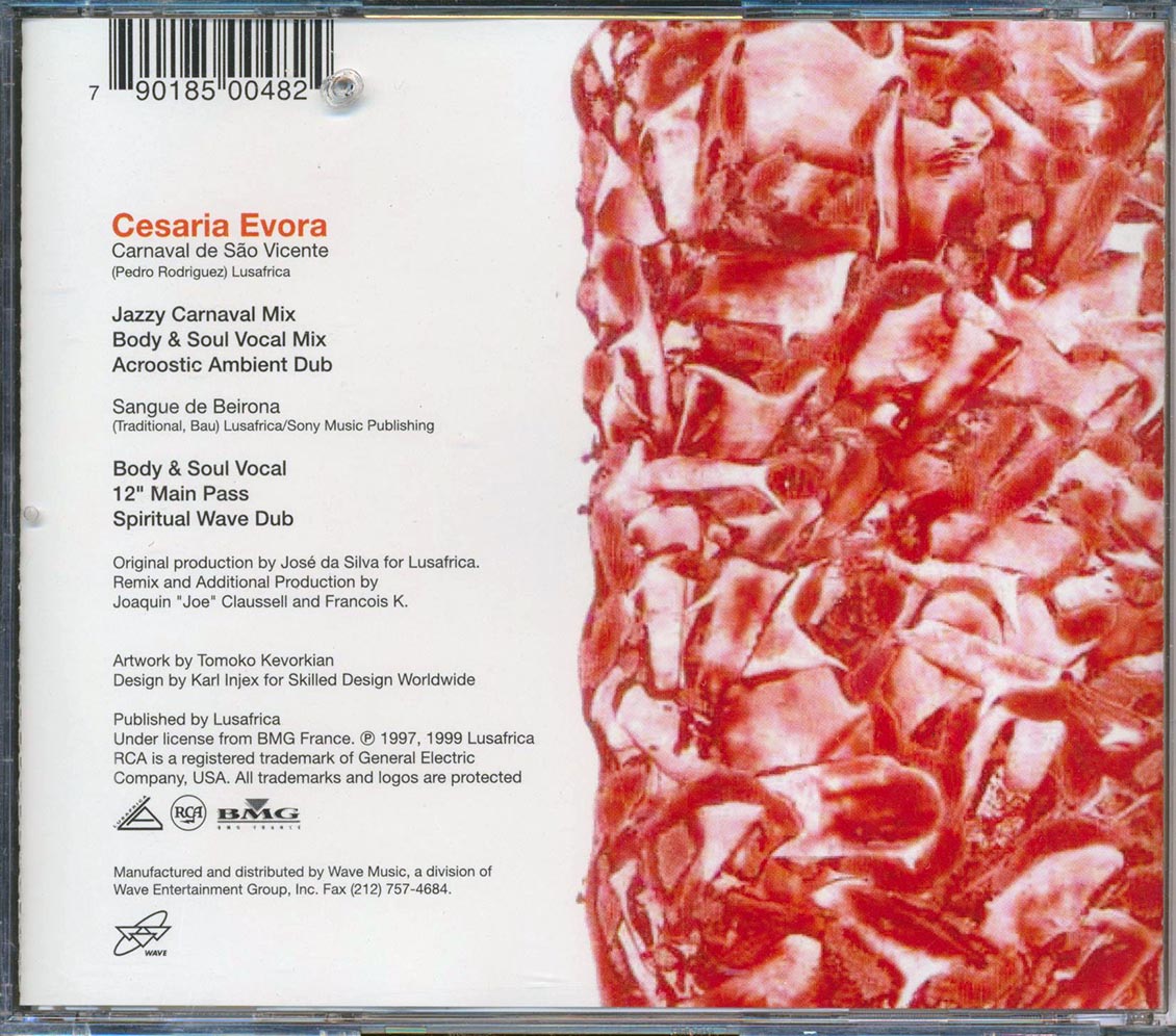 Cesaria Evora - Carnaval De Sao Vicente (marked/ltd stock)