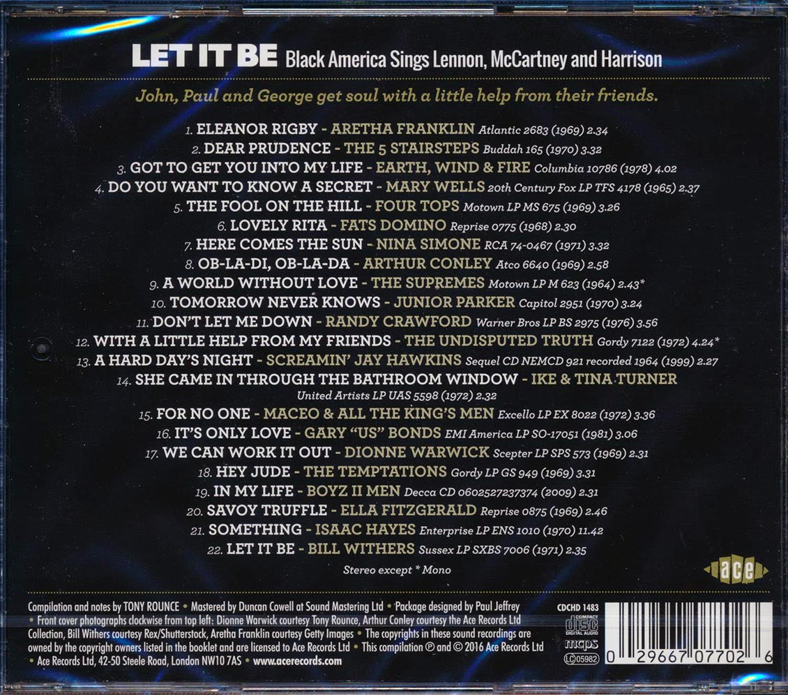 Various - Let It Be: Black America Sings Lennon, McCartney And Harrison (incl. large booklet)