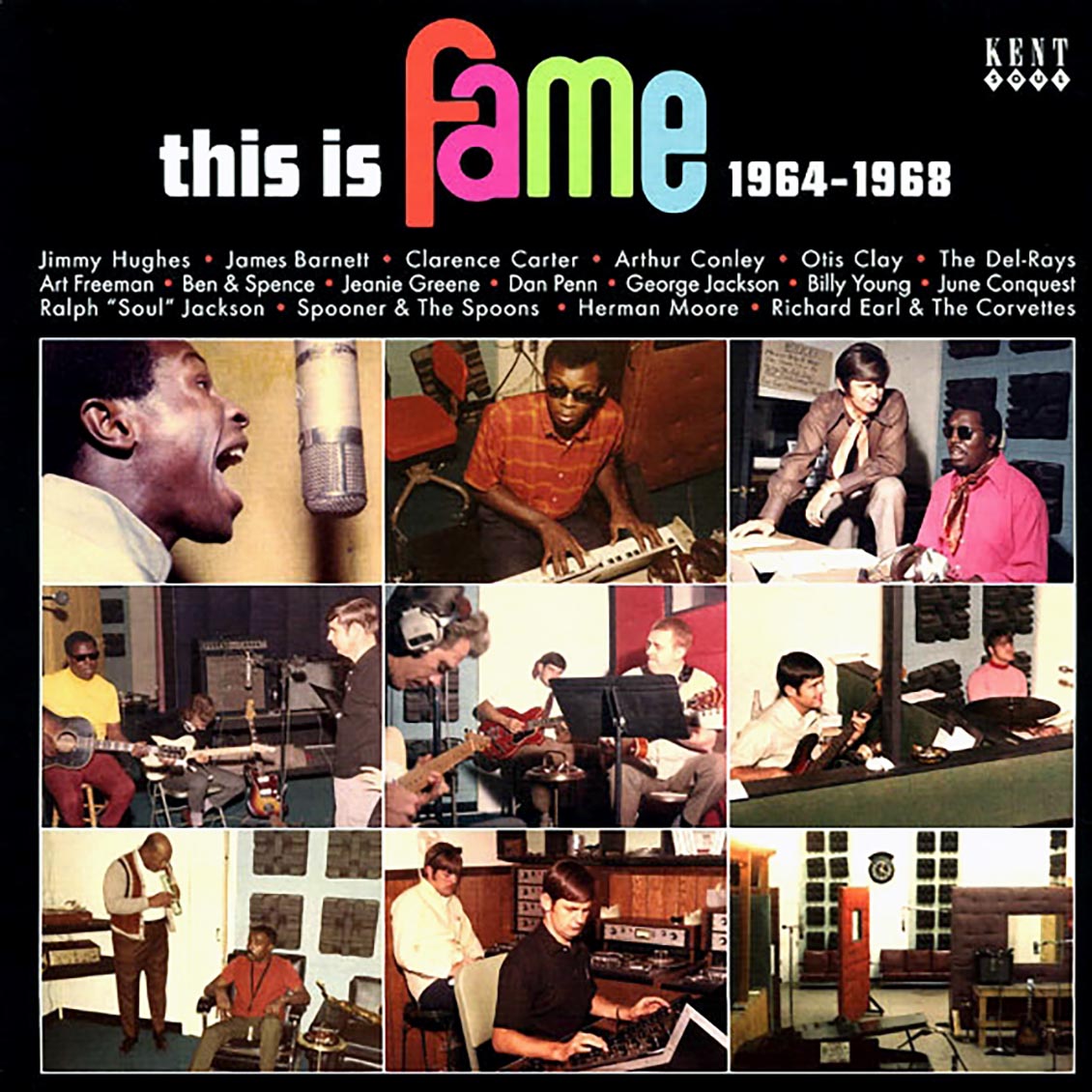Dan Penn, Otis Clay, Jimmy Hughes, Clarence Carter, Etc. - This Is Fame 1964-1968 (2xLP)