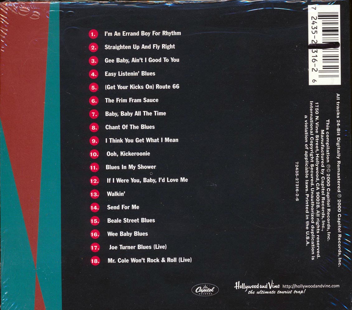 Nat King Cole - Rockin' Boppin' & Blues (marked/ltd stock) (remastered)