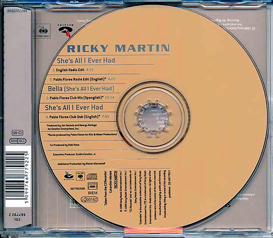 Ricky Martin - She's All I Ever Had